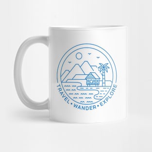 Travel Wander Explore 2 Mug